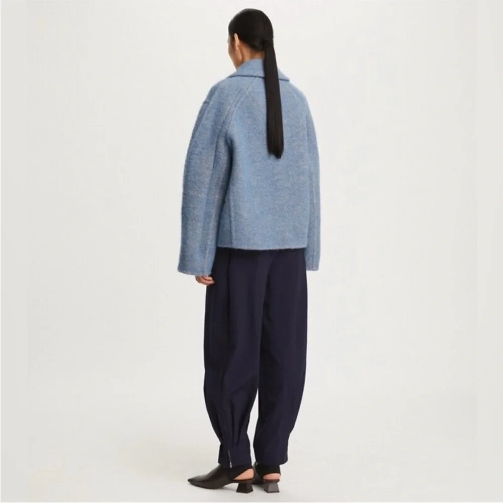 Like new Tory Burch Snap-Front Double-Face Wool $1,798
